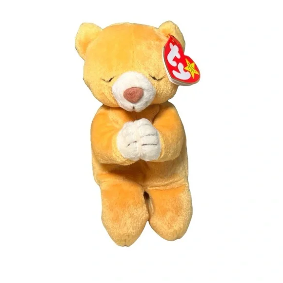TY Beanie Baby Hope Praying Bear - Picture 1 of 4